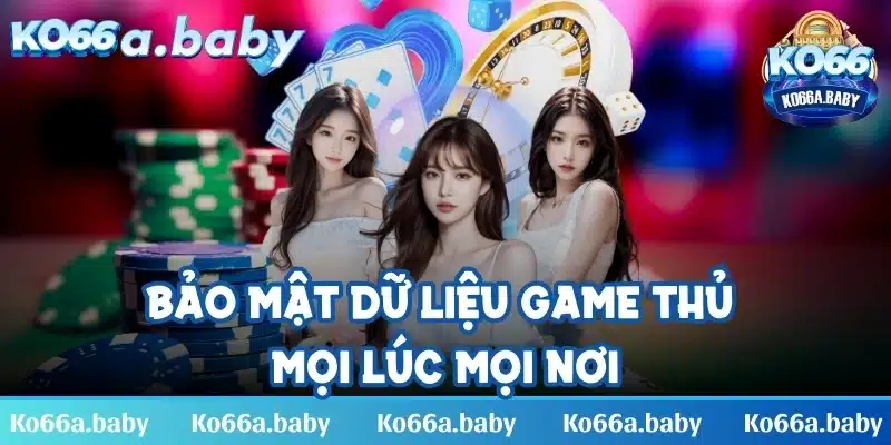 Bảo mật dữ liệu game thủ mọi lúc mọi nơi